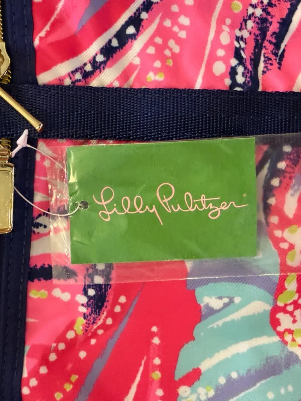 Lilly Pulitzer Dragonfruit Oh My Guava RARE Garment Bag NWT